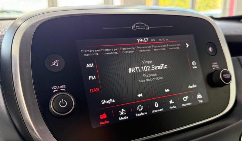 FIAT 500X 1.3 M-JTD 95CV MOD. CLUB “GUIDABILE DA NEOPATENTATI” pieno